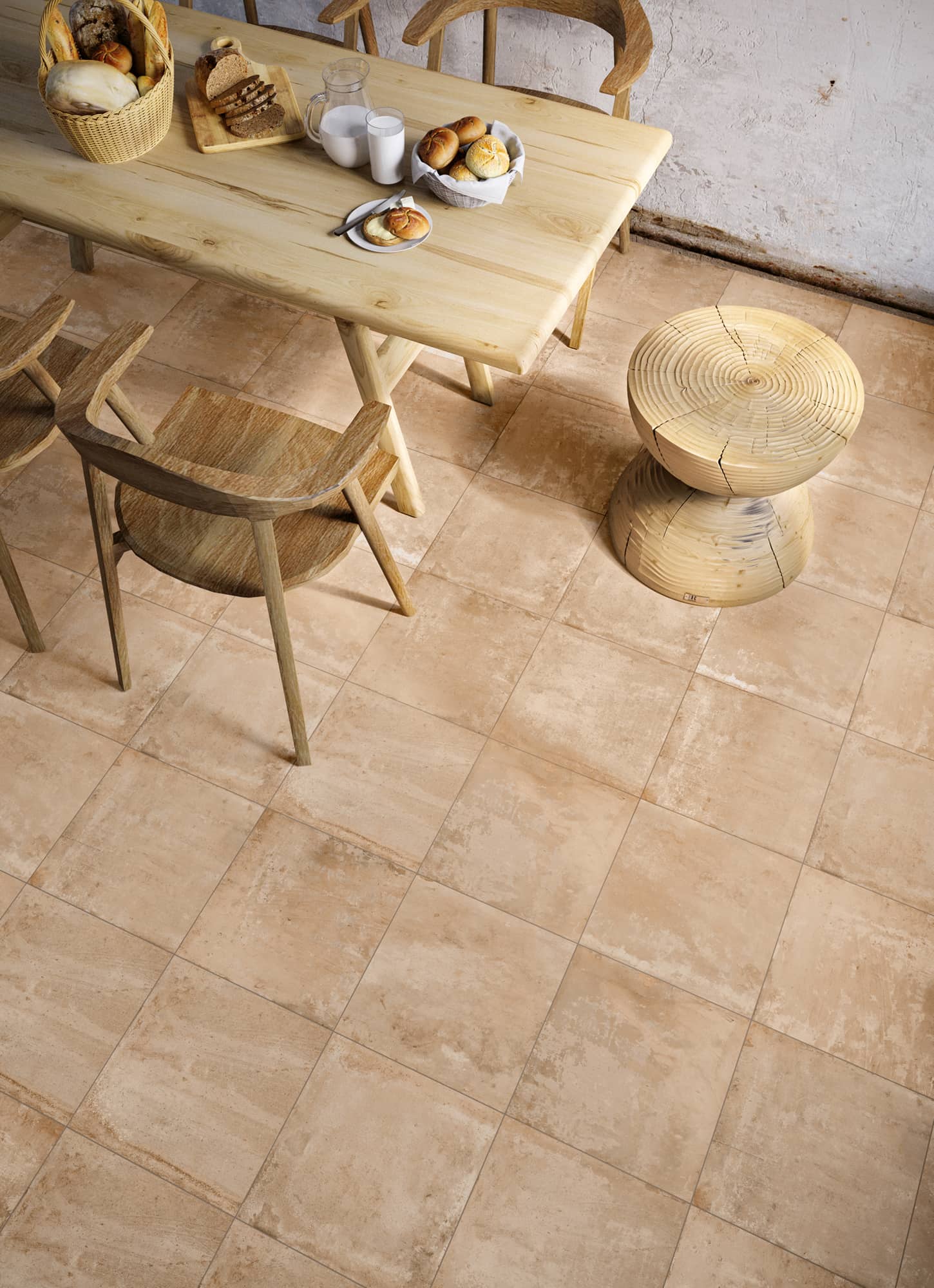 GRESART COTTO BEGE BETÃO