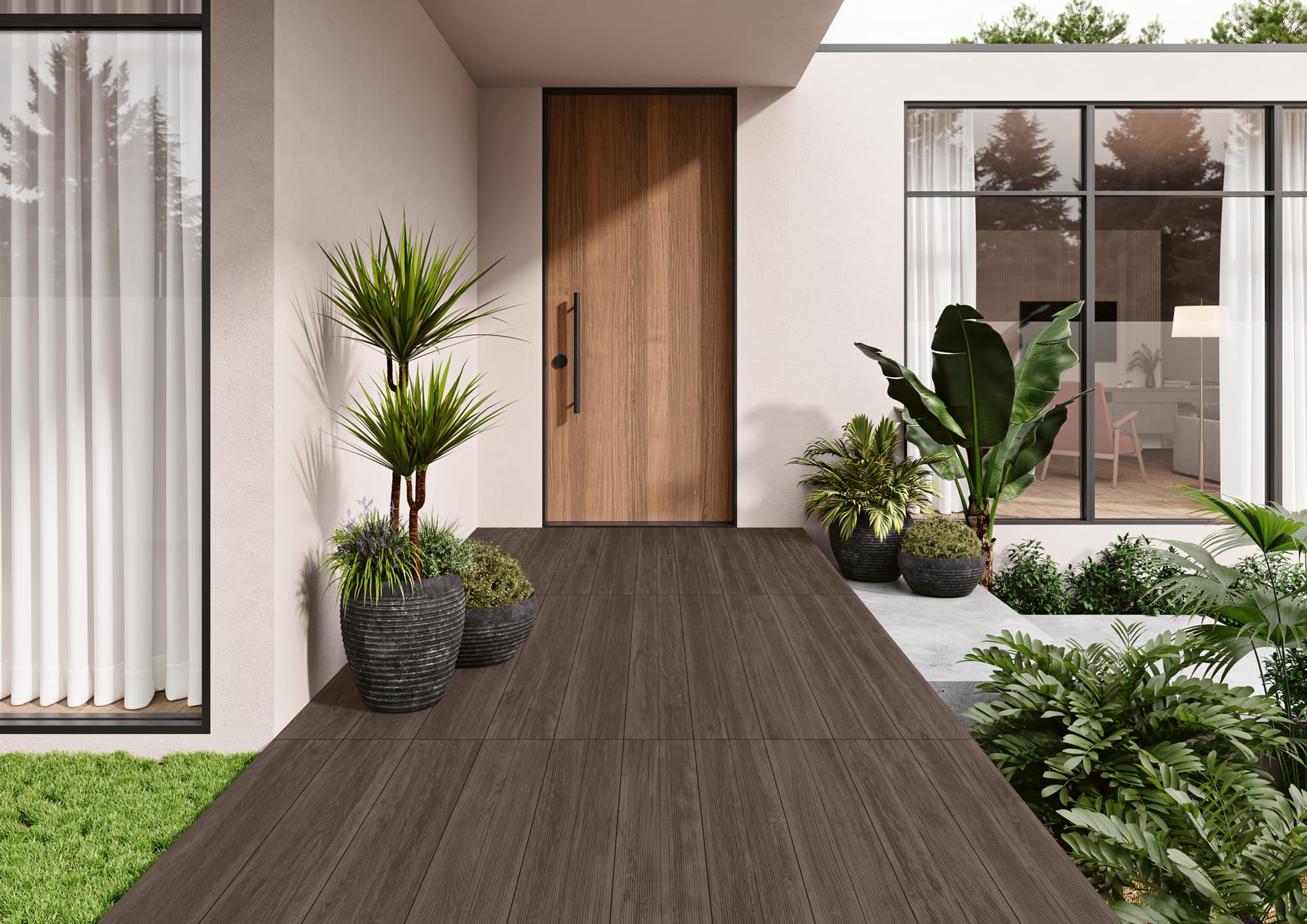 GRESART DECK CASTANHO ESCURO EXTERIOR