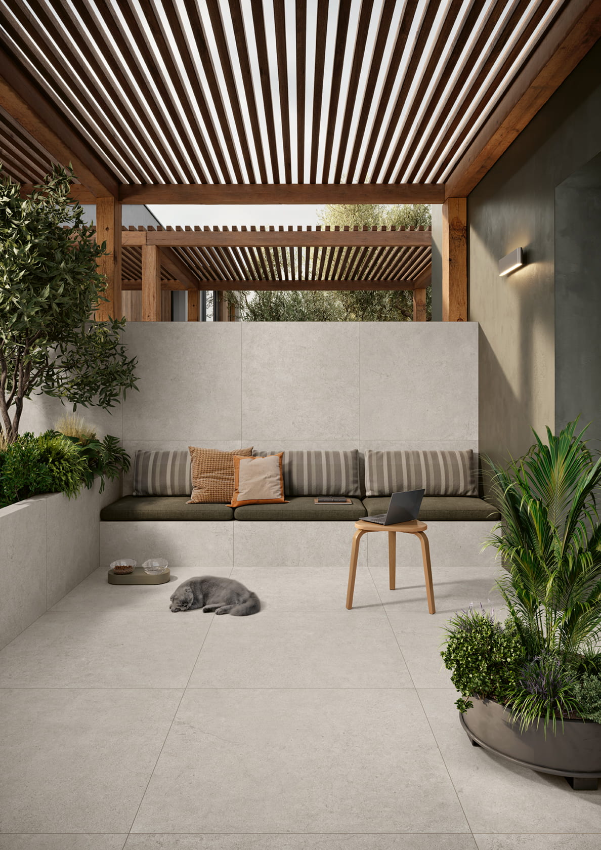 GRESART DOWNTOWN LIGHT GREY CIMENTO