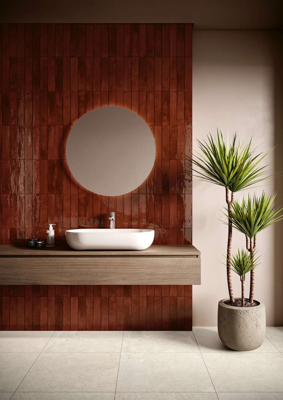 GRESART KECH MERLOT DECORAITVO