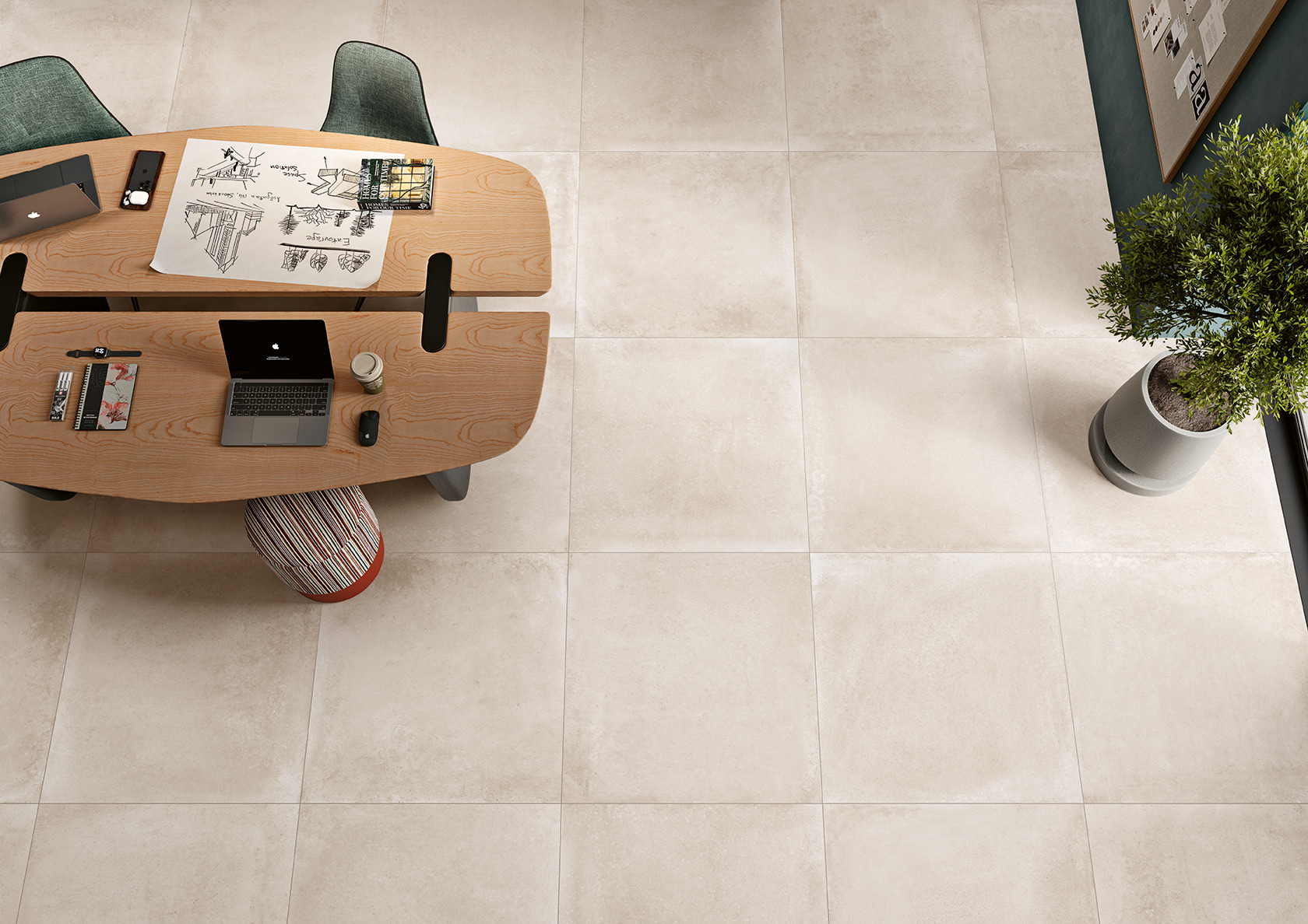 LOVETILES CIMENTO WHITE